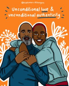 Unconditional love and Unconditional Authenticity